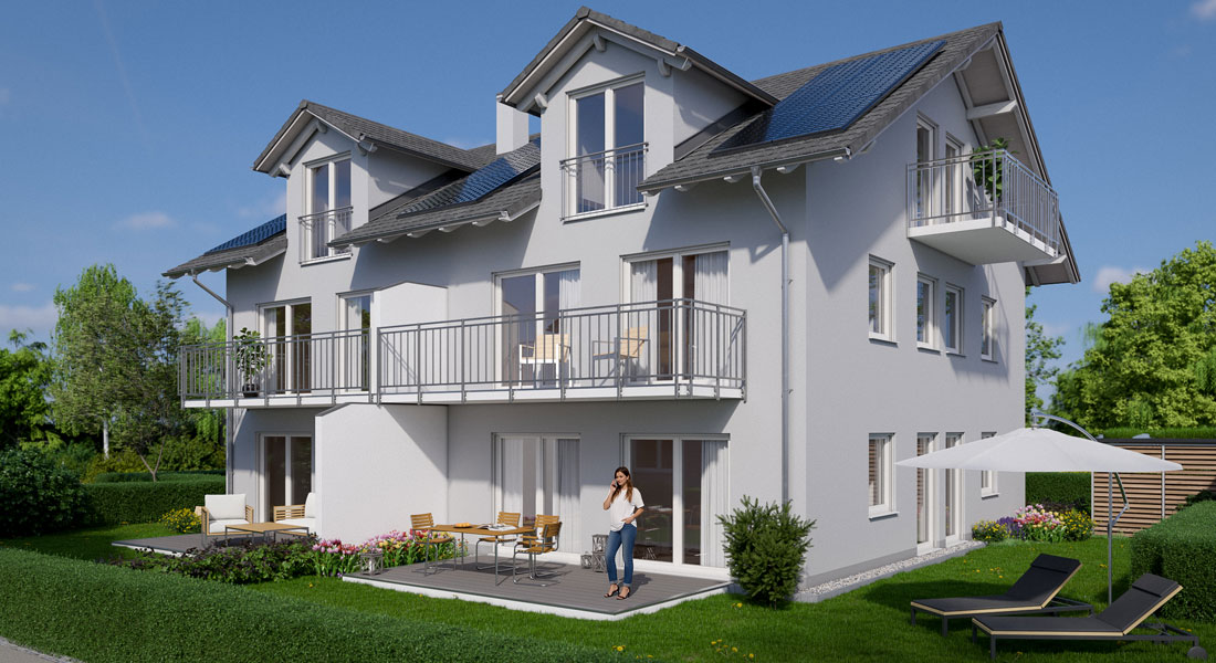 Moderne Villa am Hang