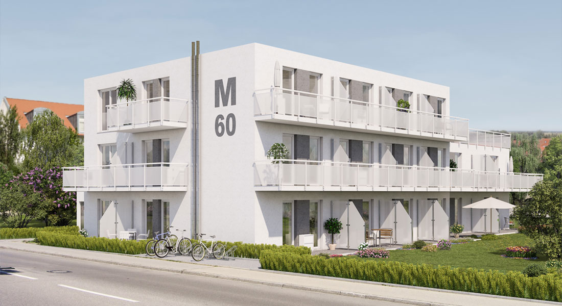 Immobilienvisualisierung Außenansicht